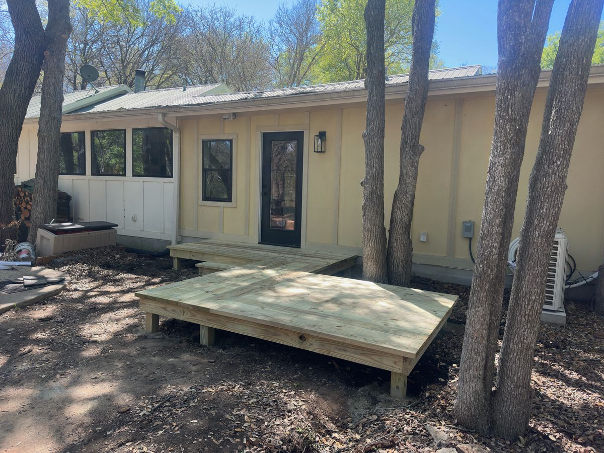 New Deck Builds for Timberline Deck and Patio LLC in Waco, TX