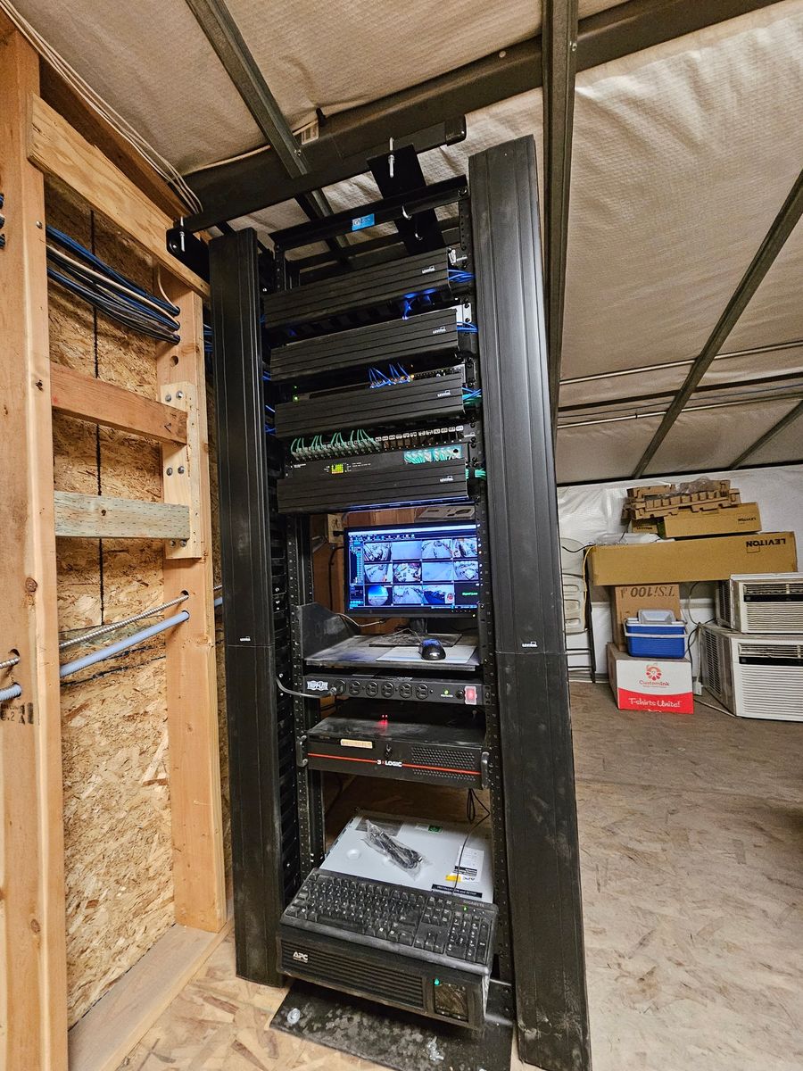 Structured Data Cabling/Network Infrastructure for White Sands Communications & Electric in Rigby, ID
