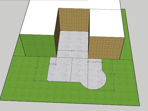 Driveway Design & Build for New Gen Concrete in Keller, TX