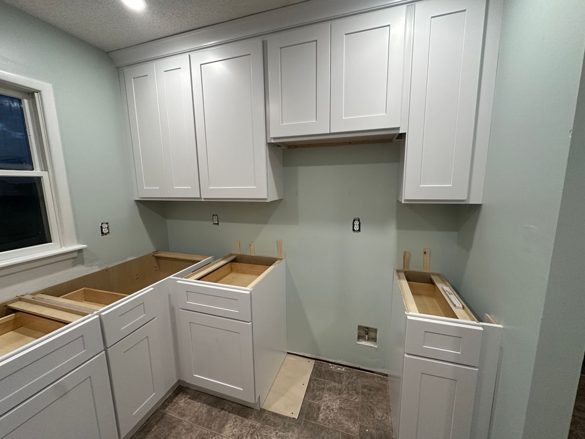 Kitchen Renovation for Salt Side Construction in The Outer Banks, NC