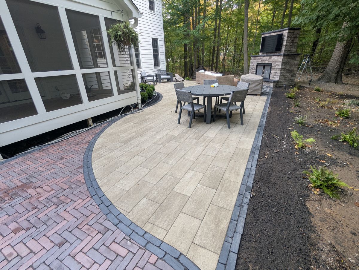Patio Design & Construction for Double D Landscape Services in Columbus ,  OH