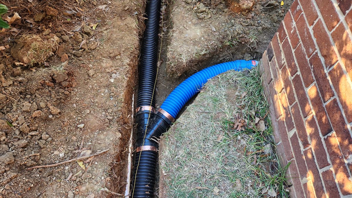 Downspout Extensions for Drain My lawn in Monroe, NC