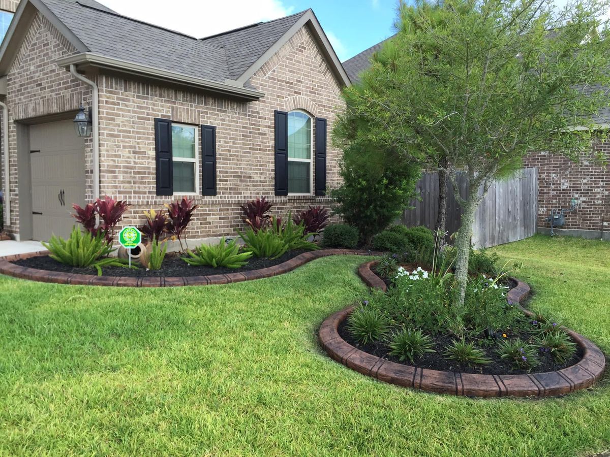 Landscaping for Texas Curb N Borders in Houston, TX