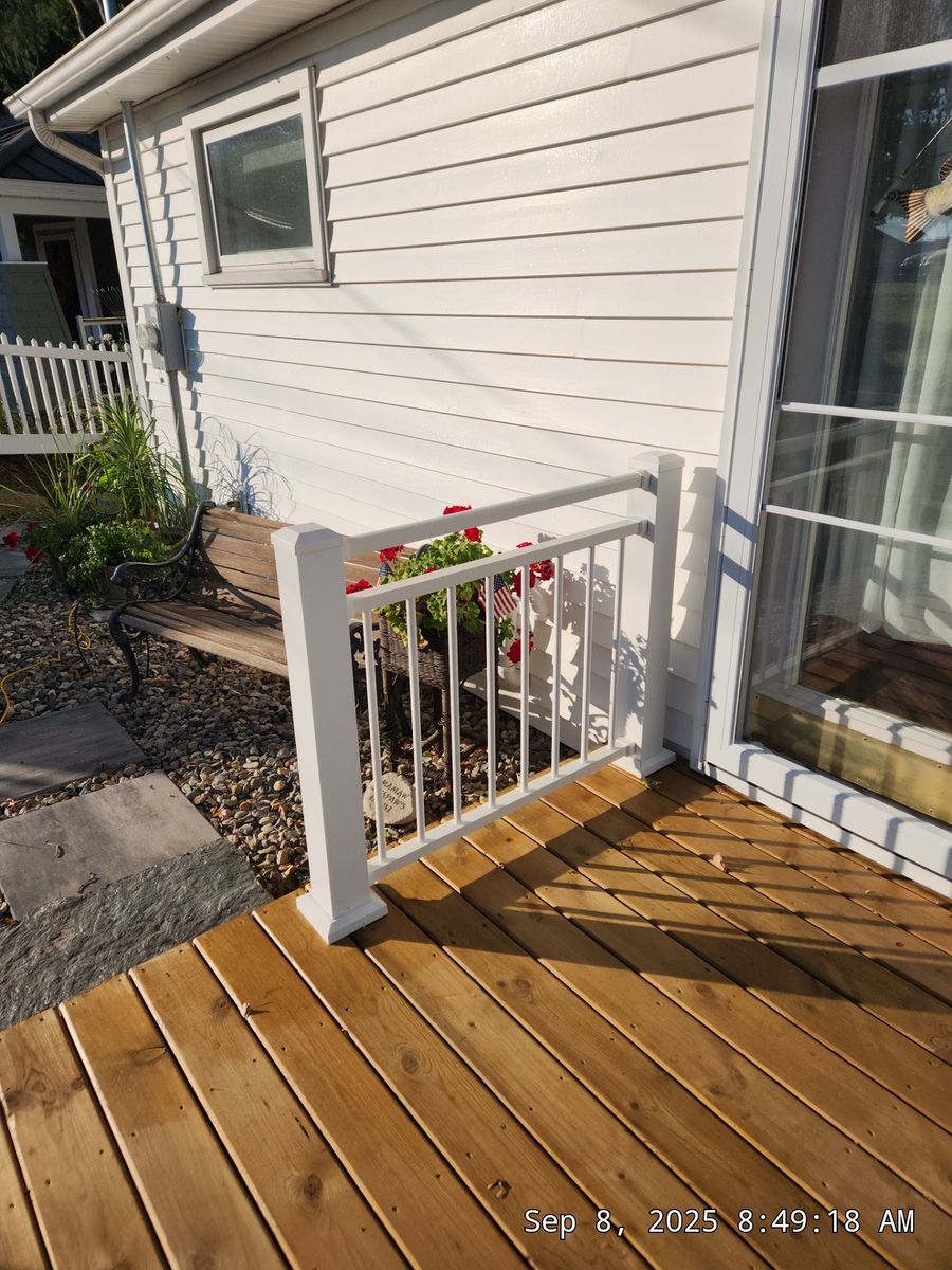 Deck & Patio Installation for Cornerstone Builds in LaGrange, IN