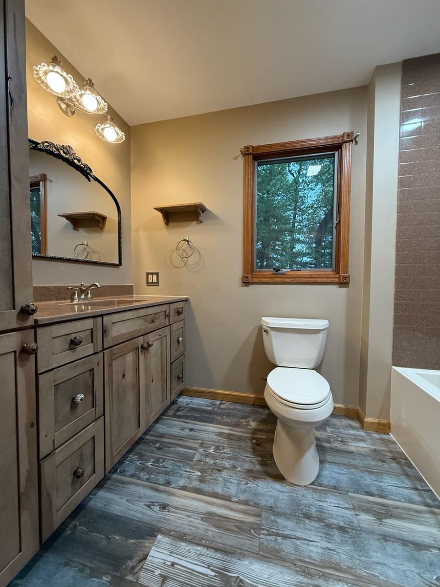 Bathroom Renovation for Crafted Construction in Northwest , Indiana