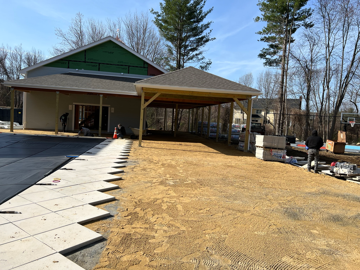Patio Design & Construction for J & R VISUAL LANDSCAPING in Haverhill, MA