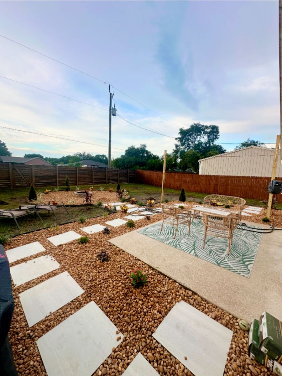 Landscaping for Rize N’ Grind  in Punta Gorda, FL