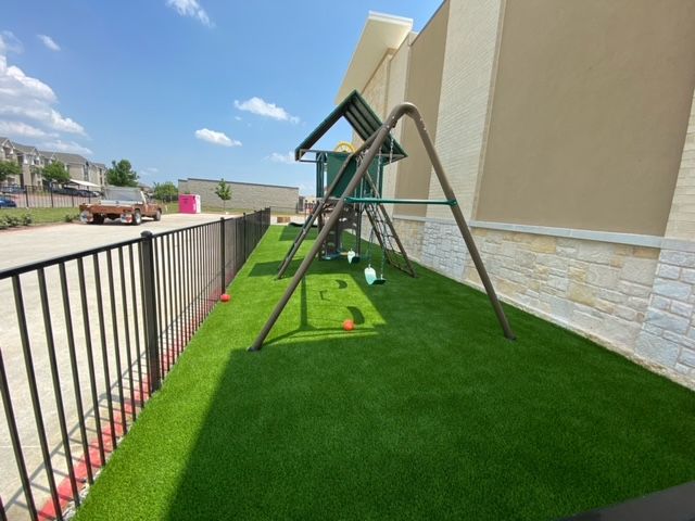 Playground Installations for Texas Freedom Turf Co. in Dallas, TX