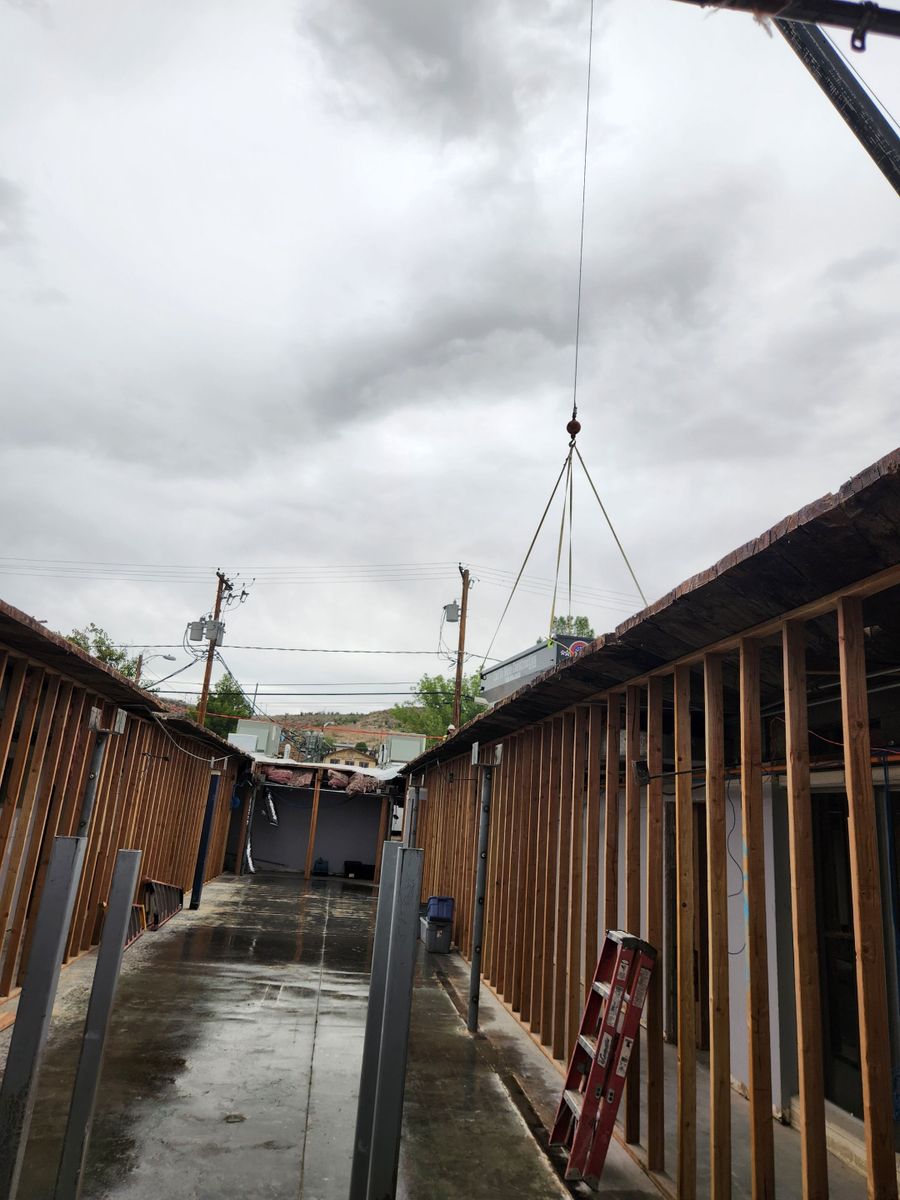 Framing for Ant Farm Construction in Kingman, AZ