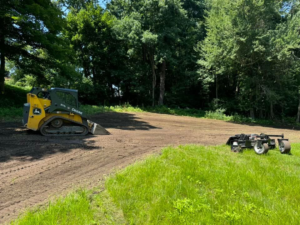 Lawn Installation for Lennon Land Management in Suffield, CT