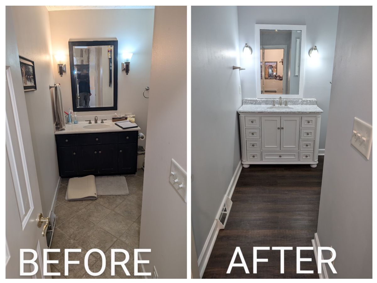 Full Bathroom Remodel for Brick City Bath in Sanford, NC