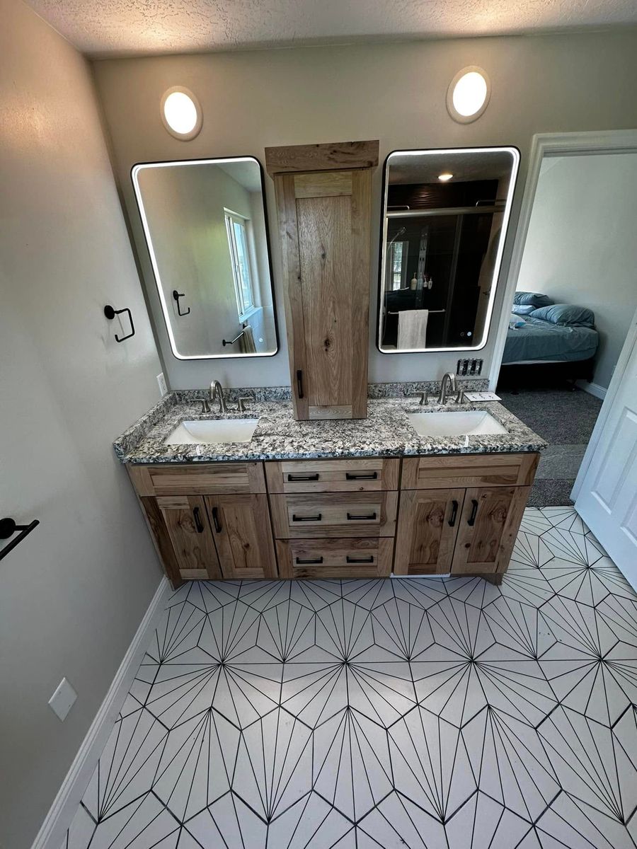 Vanities for AKP Construction in Elwood, UT