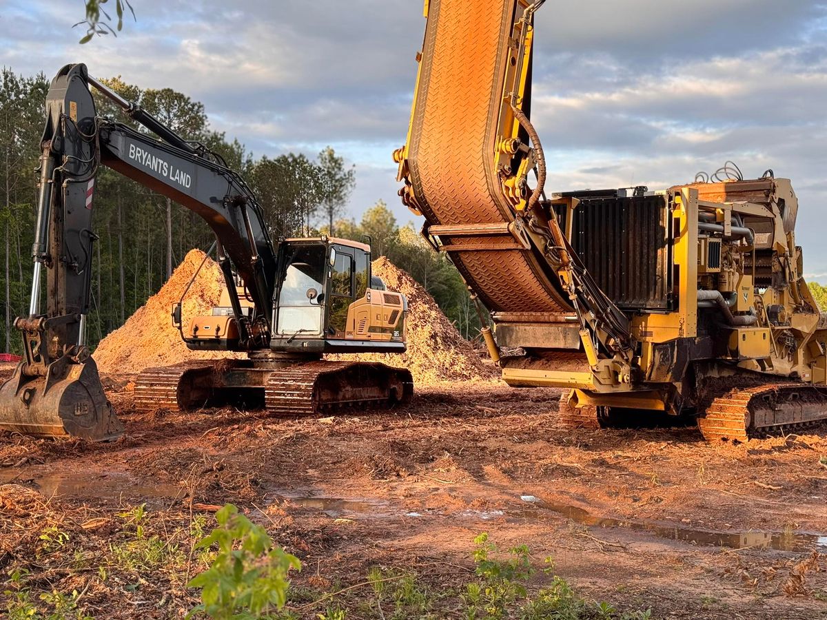 Site Development for Bryant's Land Services in Forsyth, GA