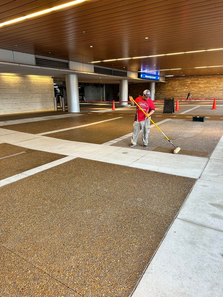 Aggregate Cleaning & Sealing for Oakland Power Washing in Clarksville, TN