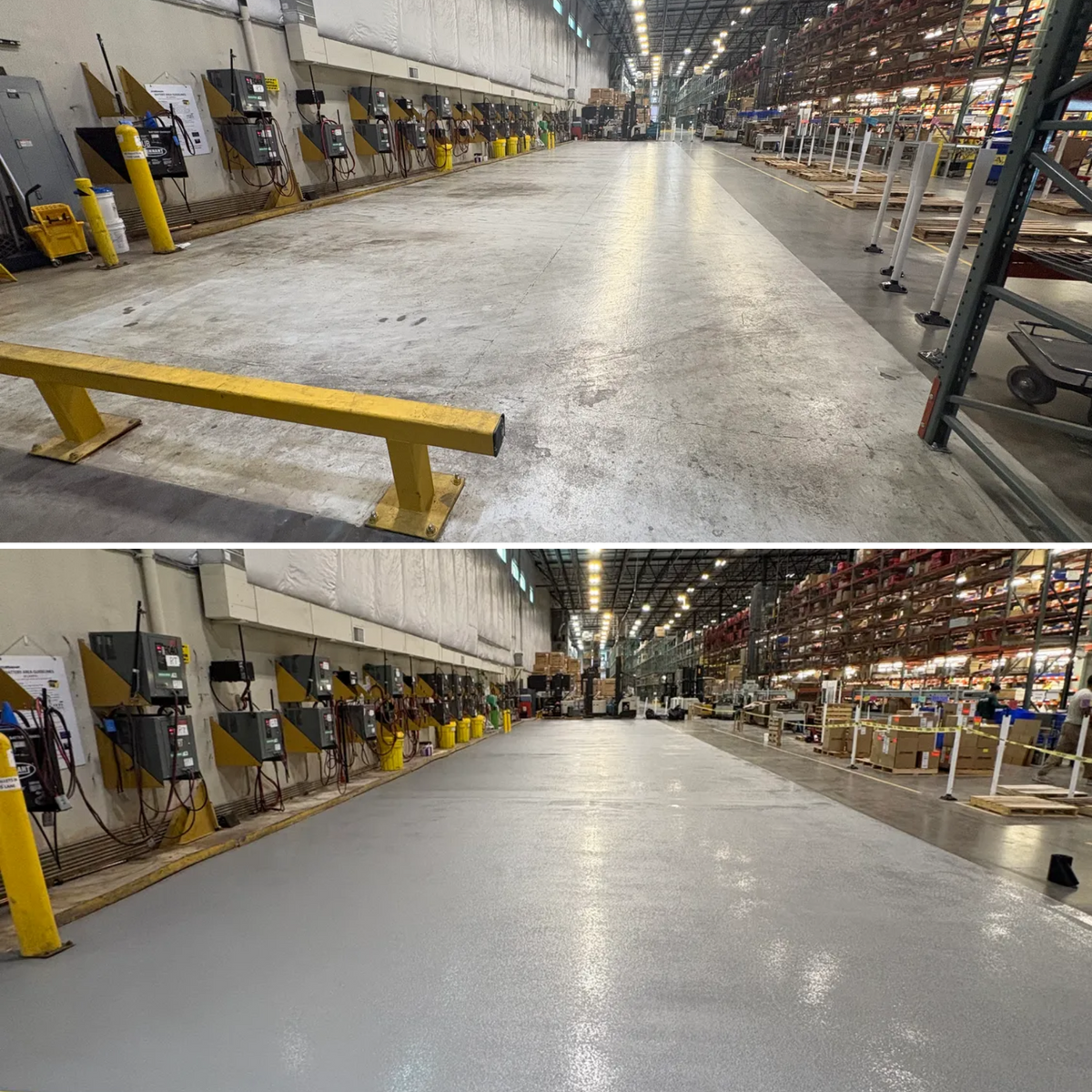 Polished Concrete for Box State Surface Prep in Denver, CO
