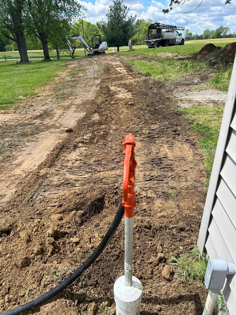 Residential & Commercial Excavation for Mike Wilcoxson Excavating & Well Drilling in Pierceton,  IN