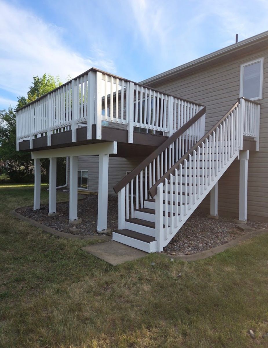 Deck Staining for TC Paints in Farmington, MN
