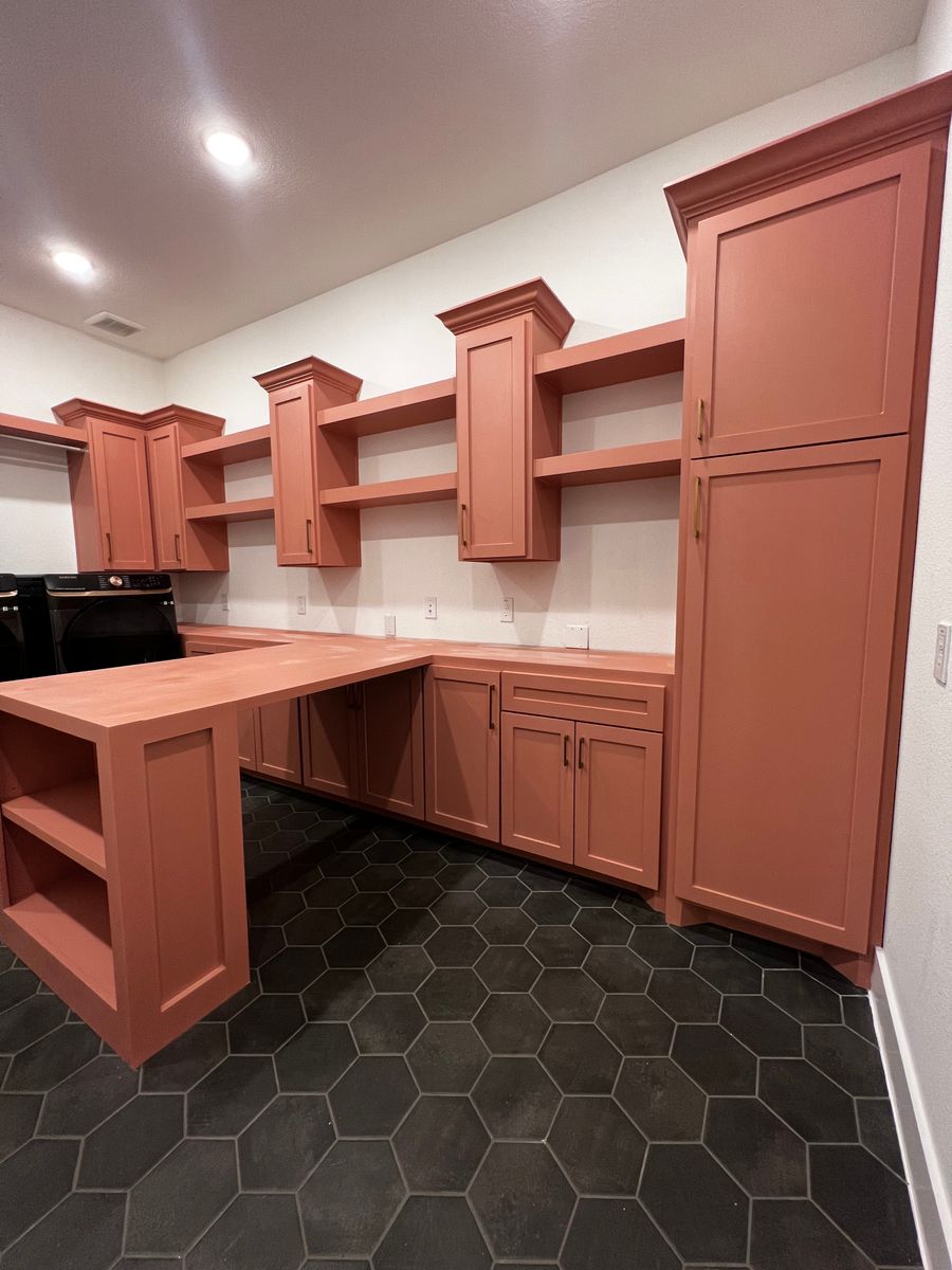Kitchen Cabinet Painting for 911 Painters in Houston, TX