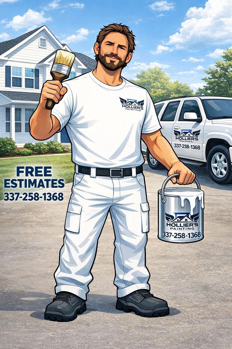 Kitchen and Cabinet Refinishing for Hollier's Painting in Lafayette, LA