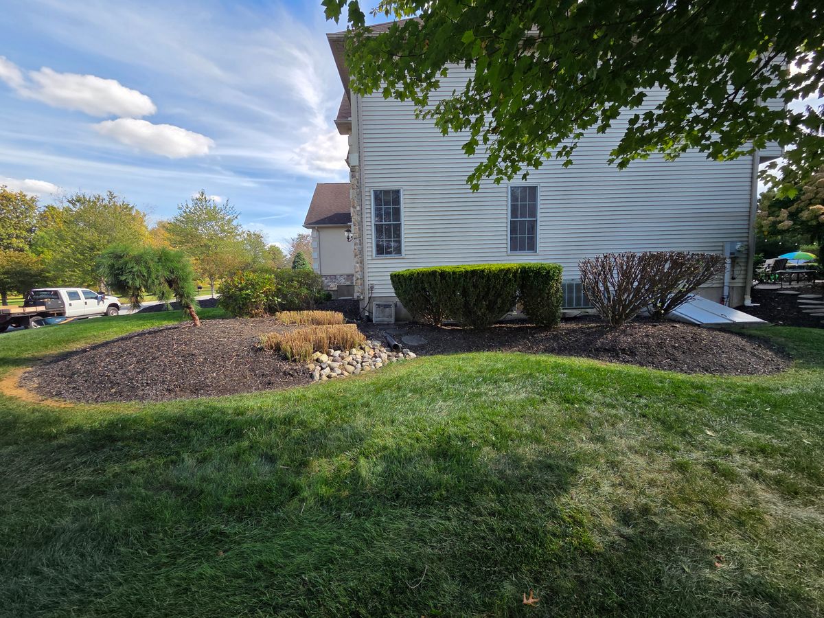 Fall Clean Up for Jonathan A. Henne Property Services. in Hamburg, PA