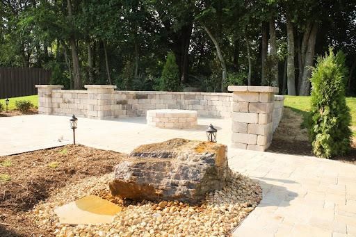 Natural Stone Hardscape for CSS Renovations in Huntsville, AL