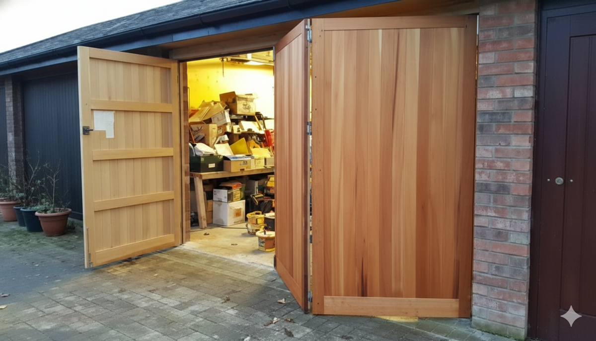 Bifold Garage Doors for Armour Contracting Services in Baltimore, MD