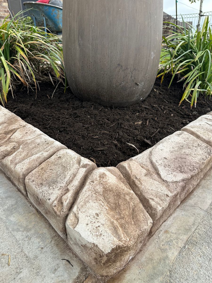 Landscape Border Systems for Texas Curb N Borders in Houston, TX