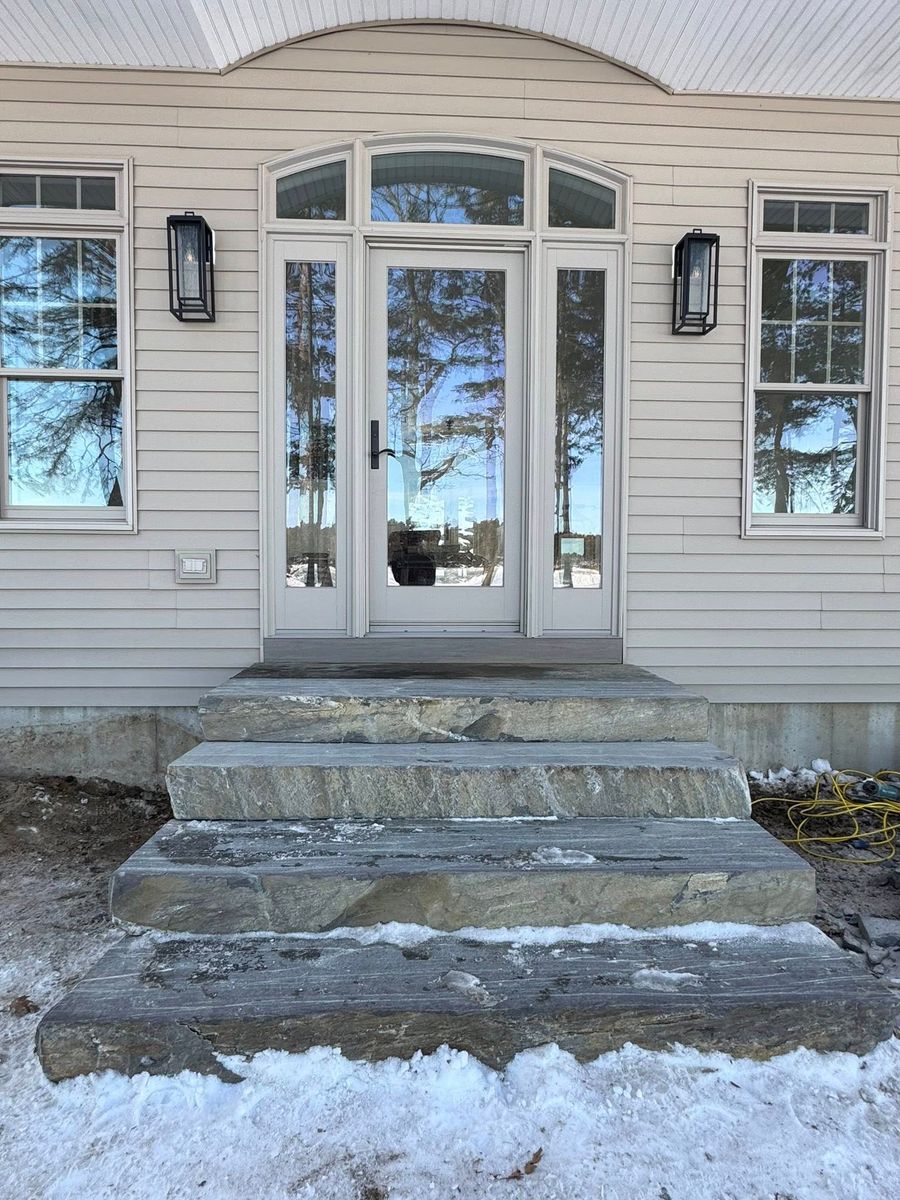 Stone Masonry for Natural Roots Inc in Georgetown, ME