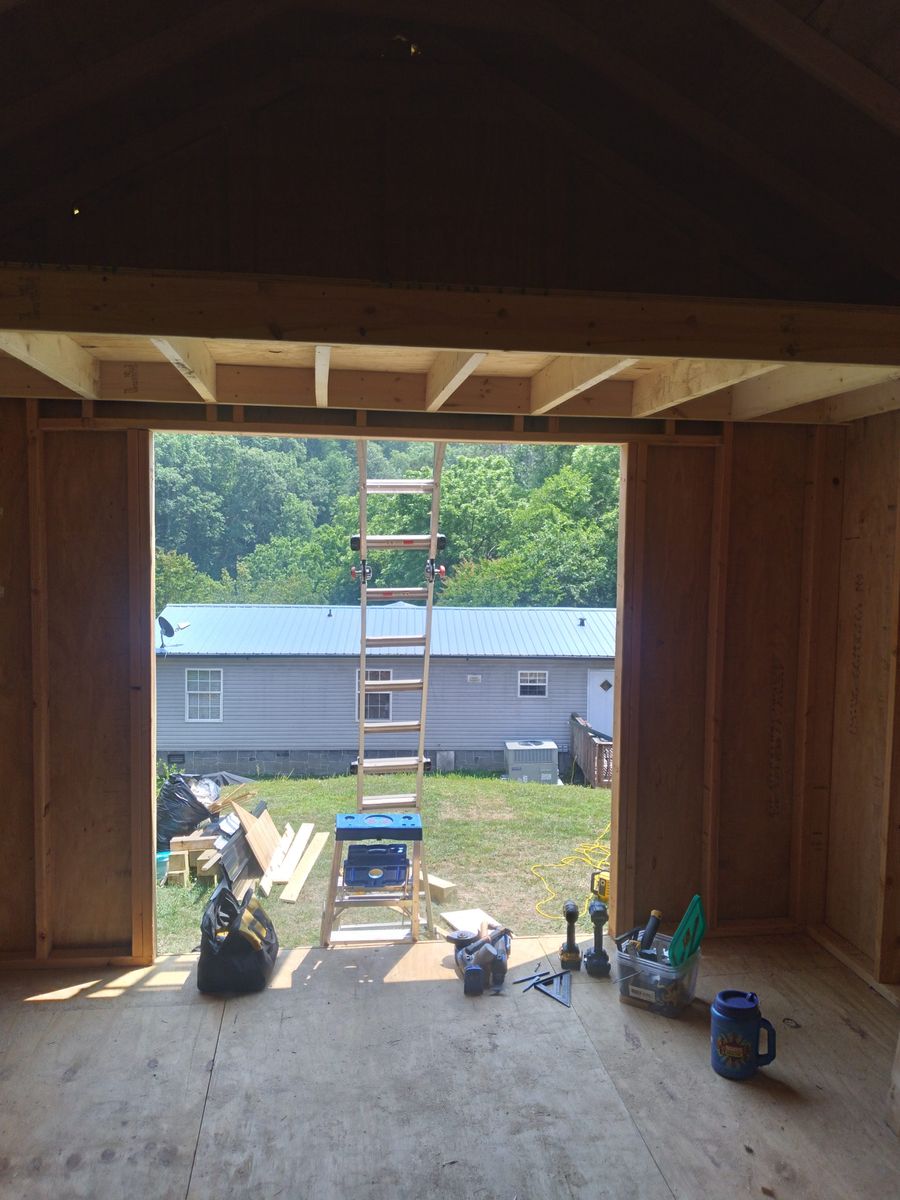 Deck Installation for The Handyman Viking in Dandridge, TN
