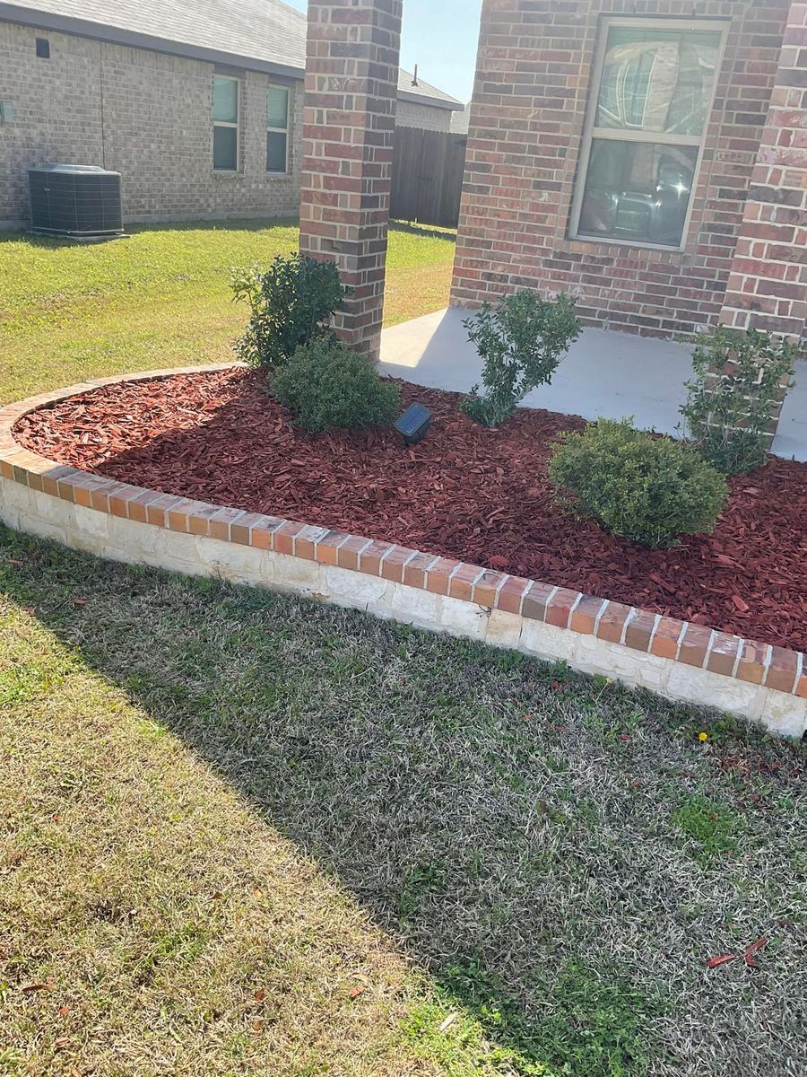 Landscape Installation for Grass Kickers Lawn Care and Landscaping in Dallas, TX