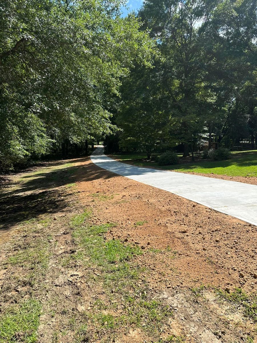 Grading for Dirt Pro Land Solutions in Fayetteville, GA