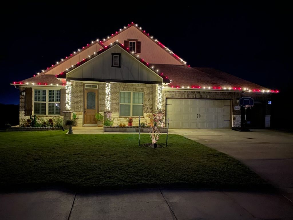 Permanent Lighting for Casa Care Property Services in Austin, TX