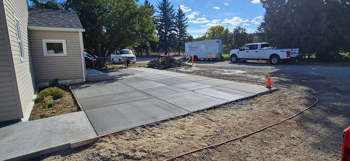 Concrete Slab Construction & Saw Cutting for Carel Contracting & Home Services LLC in Edgar, MT