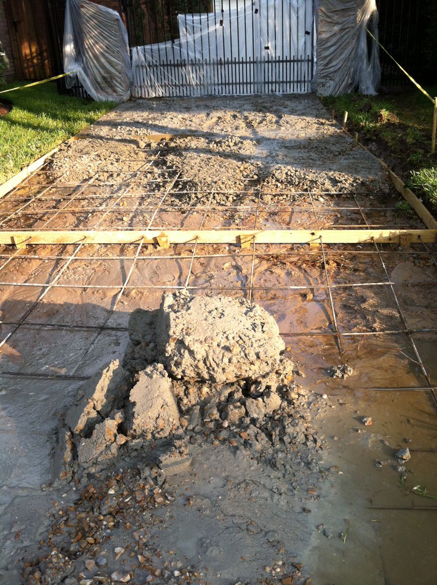 Stamped Concrete Installations for Texas Curb N Borders in Houston, TX