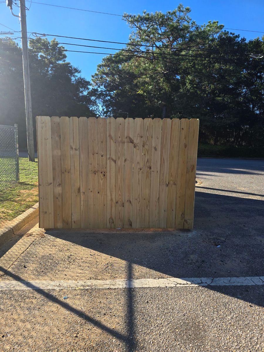Fence Repair for Phillips Fencing Solutions in Pensacola, FL