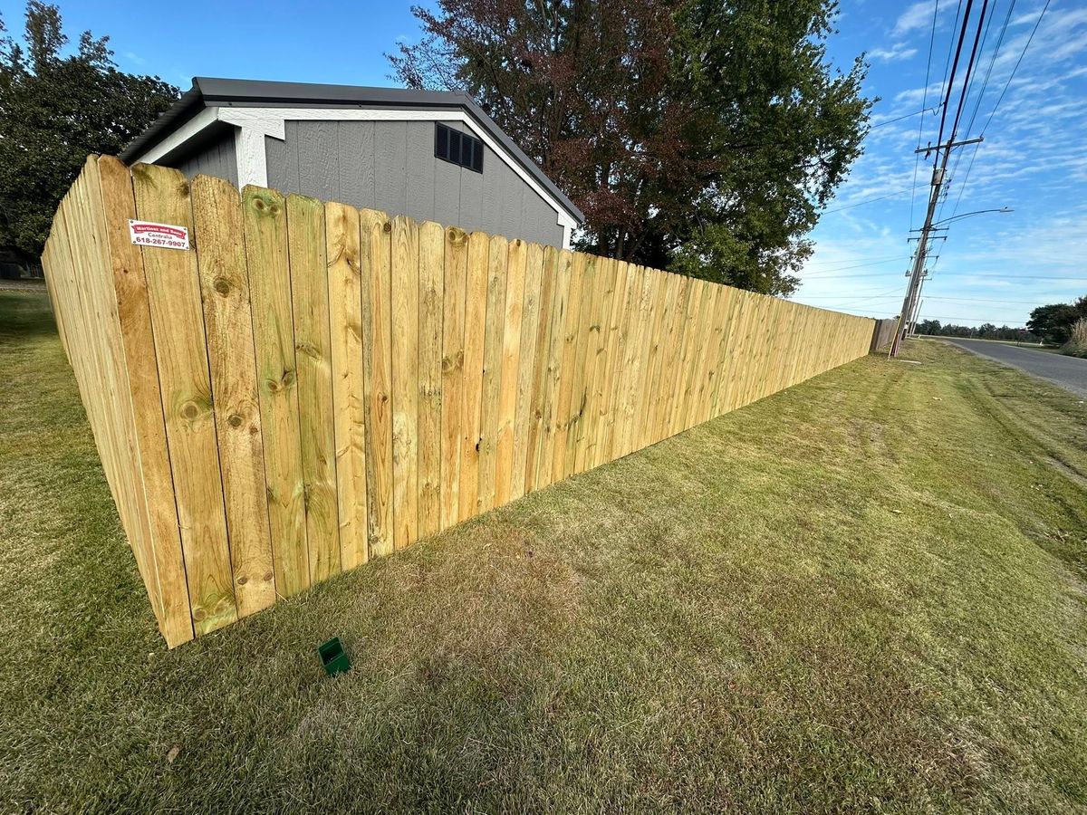 Custom Fence Design for Martinez and Sons Fence in Centralia, IL