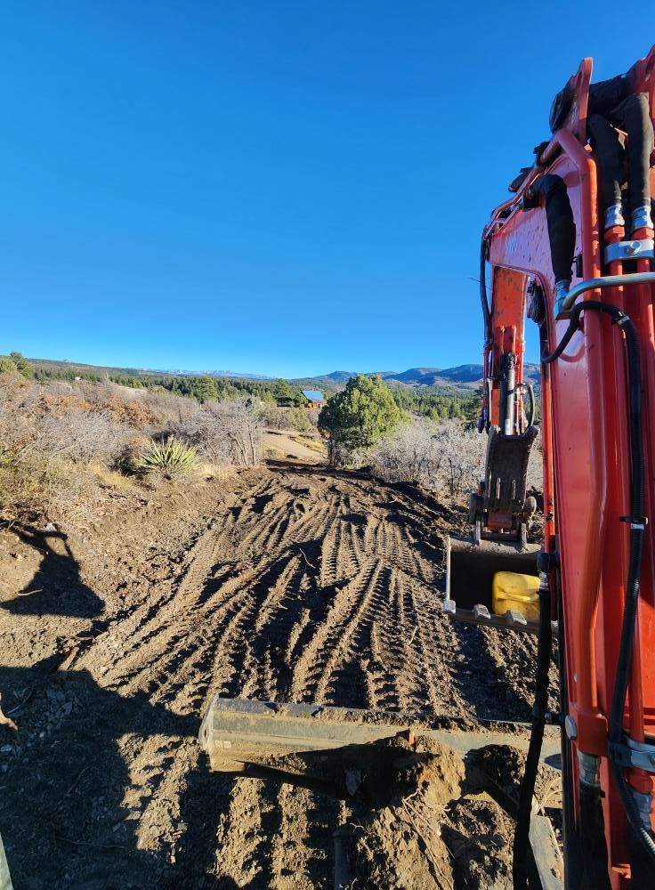 Site Preparation for Markham Septic & Excavation in Pagosa Springs, CO