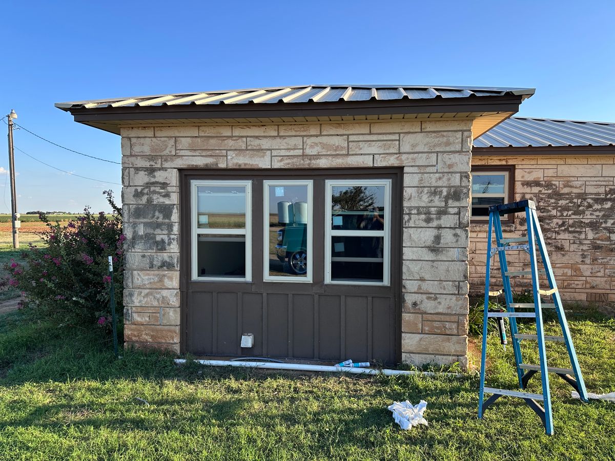Window Installation for CR Work in Lubbock, TX