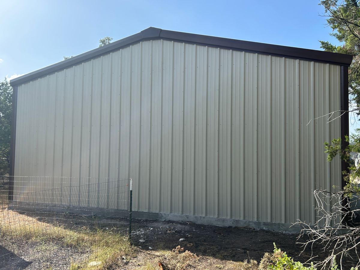 Pre-Engineered Metal Buildings for 292 Construction, LLC in Gonzales County, TX