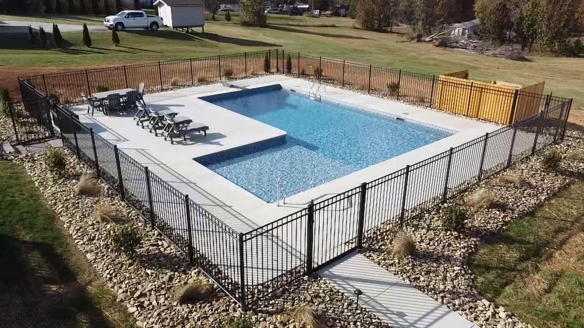 Custom Pool Design for ZRS Pools and Construction in Granite Falls, NC