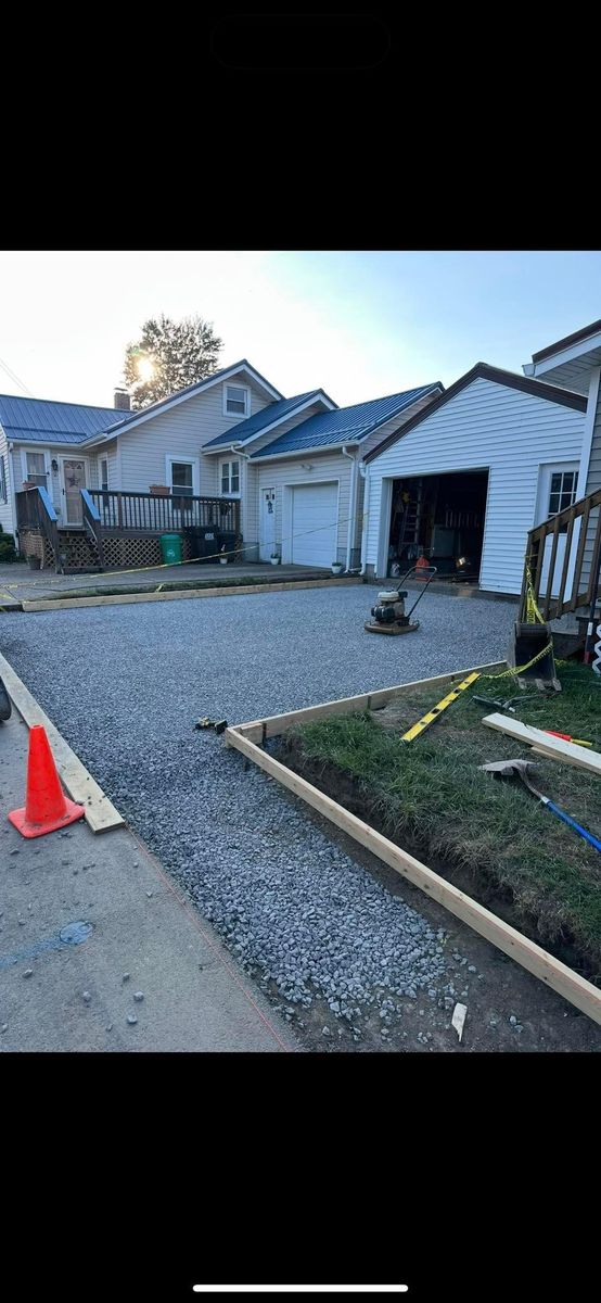 Concrete for PK Utilities & Excavation in Beaver County, PA