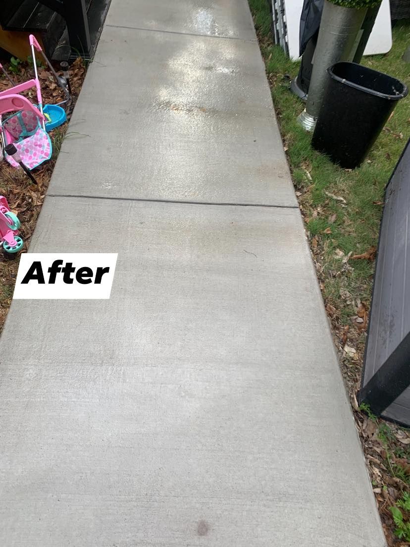 Concrete Cleaning for All pro indoor/outdoor solutions LLC in Chickamauga, GA