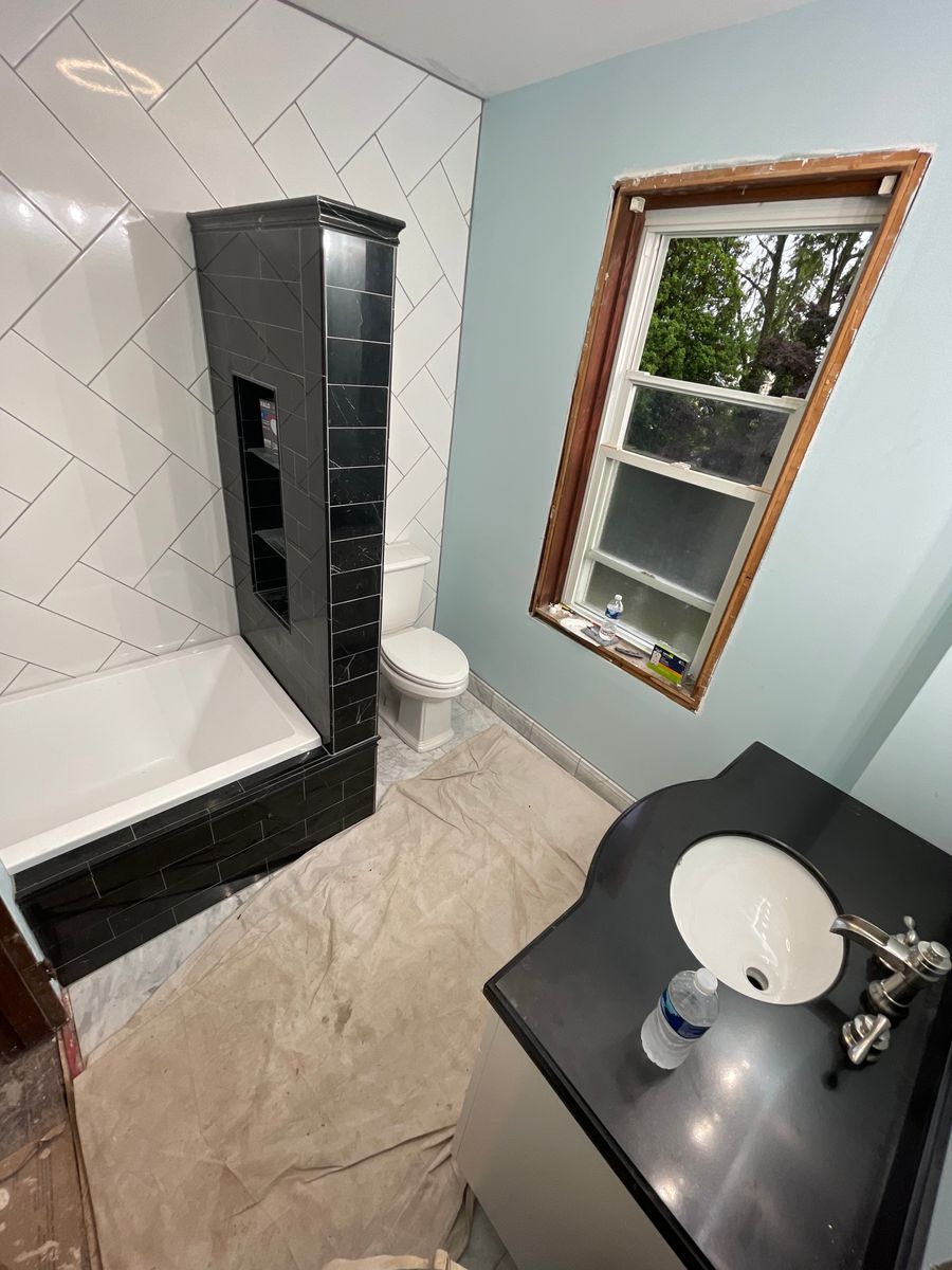 Bathroom Renovation for Rob DiLugi General Contracting in Norwood, PA