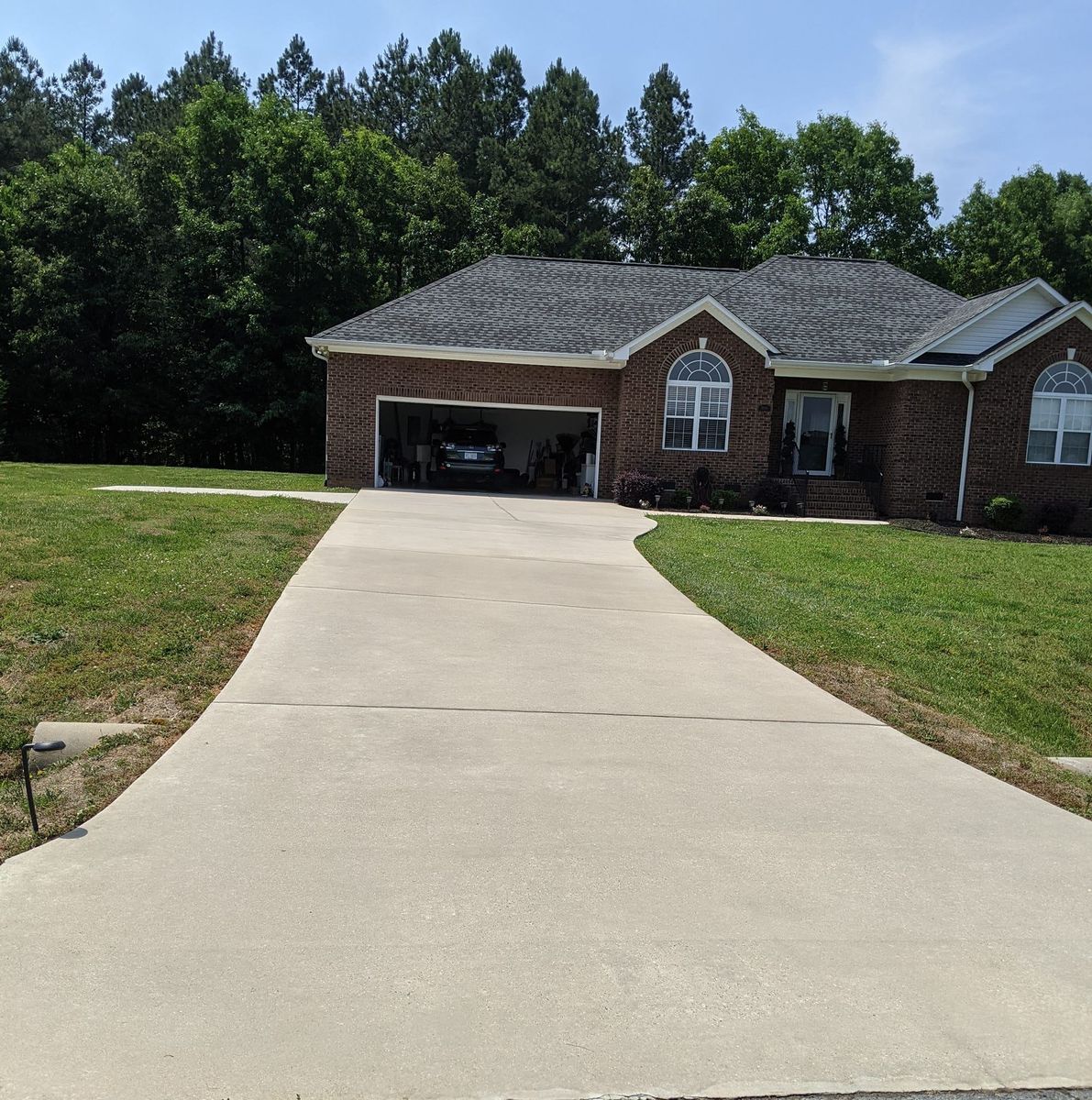 Driveway and Sidewalk Cleaning for Precision Pressure and Soft Washing LLC in Albemarle, NC