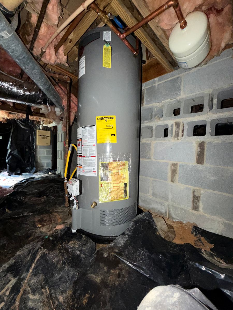 Water Heater Installation and Repair for R&K Plumbing in Anderson, SC