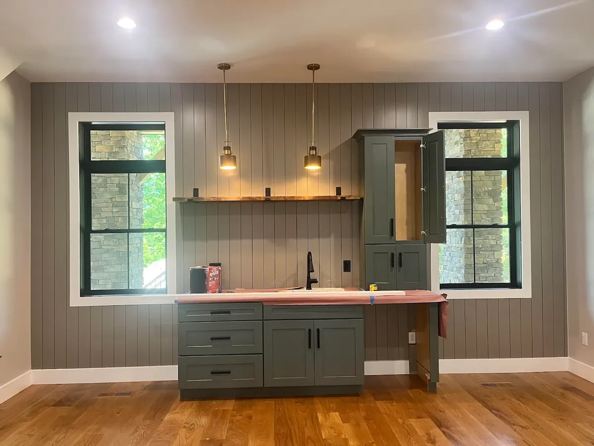 Kitchen and Cabinet Refinishing for Y&S Painting in Asheville, NC