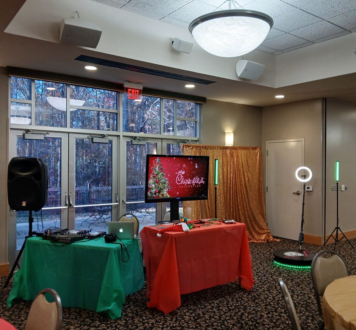 360 Booth Rental for 360 Media in Charleston, SC