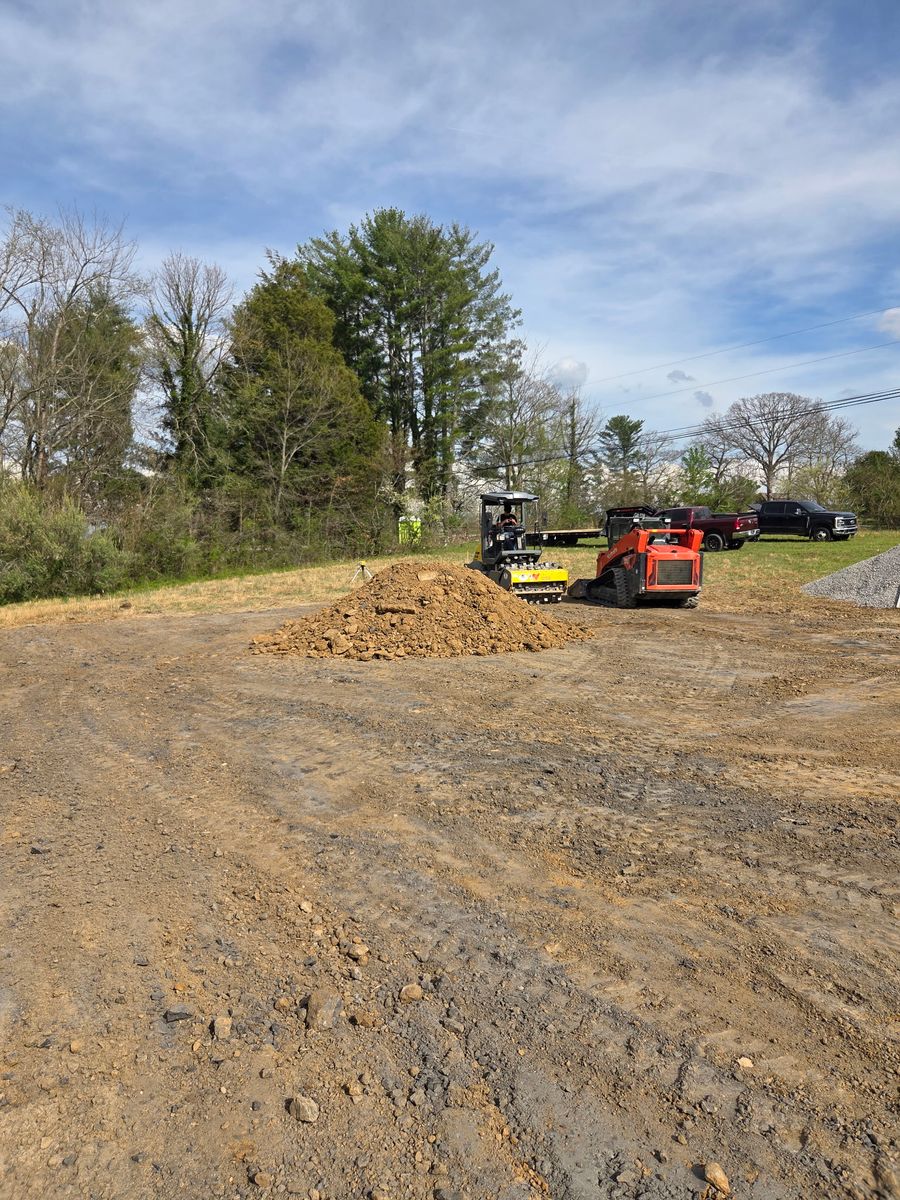 Land Grading for Troyer's Excavation in Monterey, TN