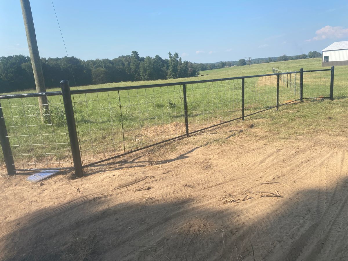 Fence Installation for Aguilar Fencing and Gates in Longview, Texas