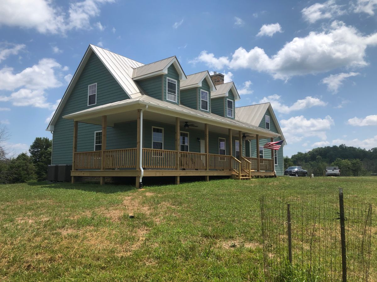 New Home Construction for Rockbridge Home and Barns in Rockbridge County, VA